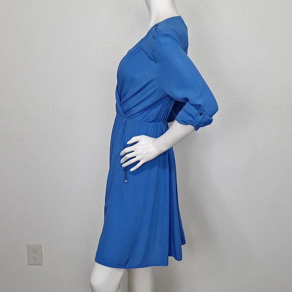 Maeve Anthropologie Lene Crepe Faux Wrap Dress Size XS - Picture 4 of 11